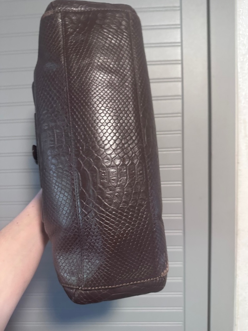 Coach Charlie Signature Python Hobo *Style #F32081* - Picture 12 of 15